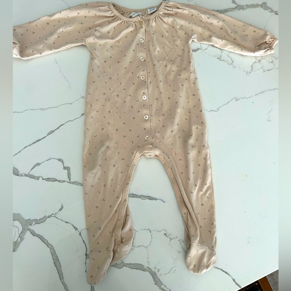Jamie Kay floral snap onesie size 2Y